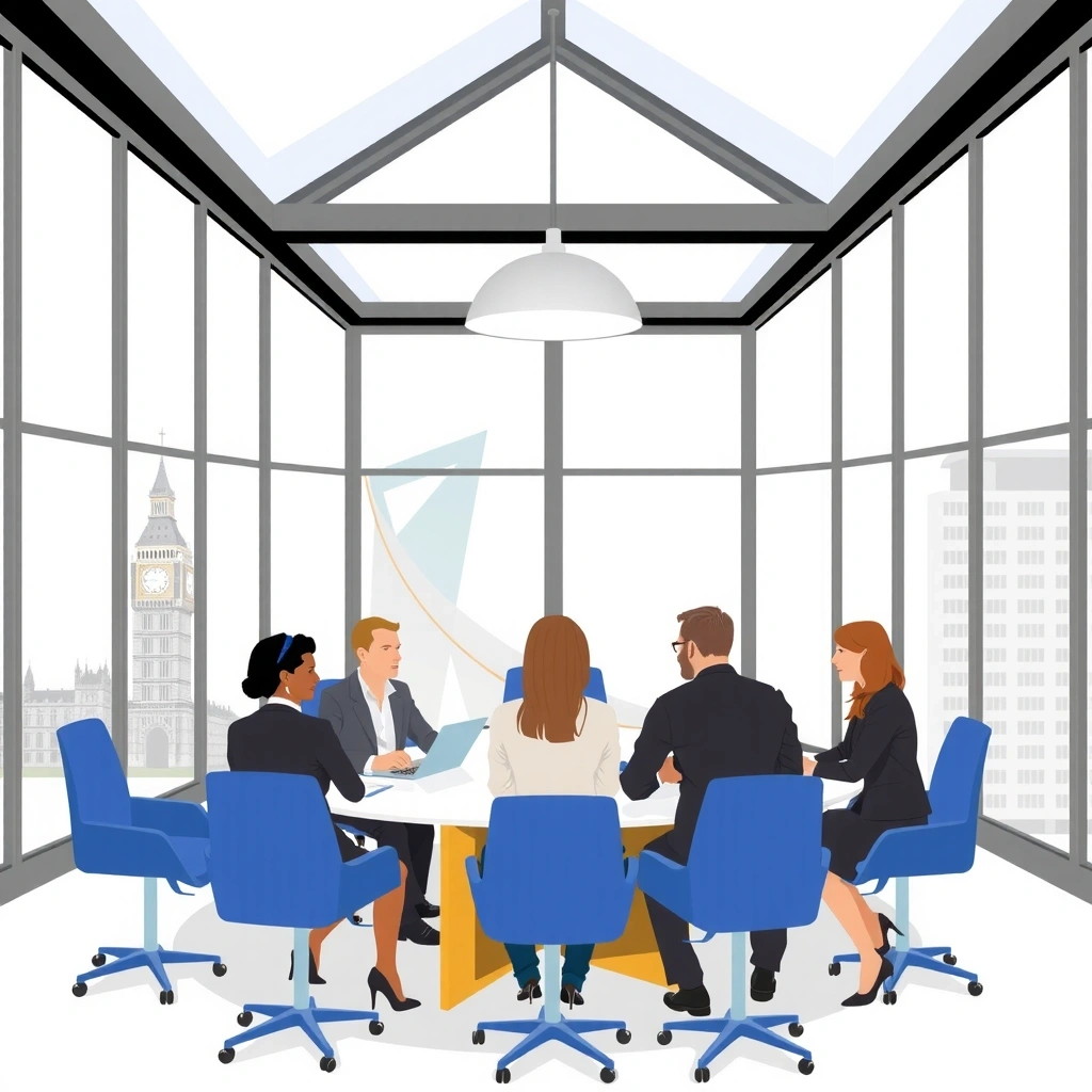 LeadScale London office team